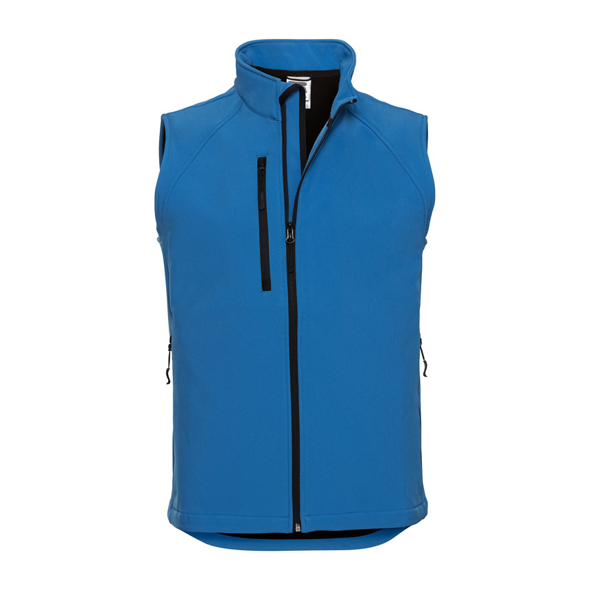 R141M-Mens Soft Shell Gilet